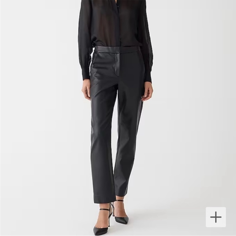 J.Crew Kate Faux Leather Pants